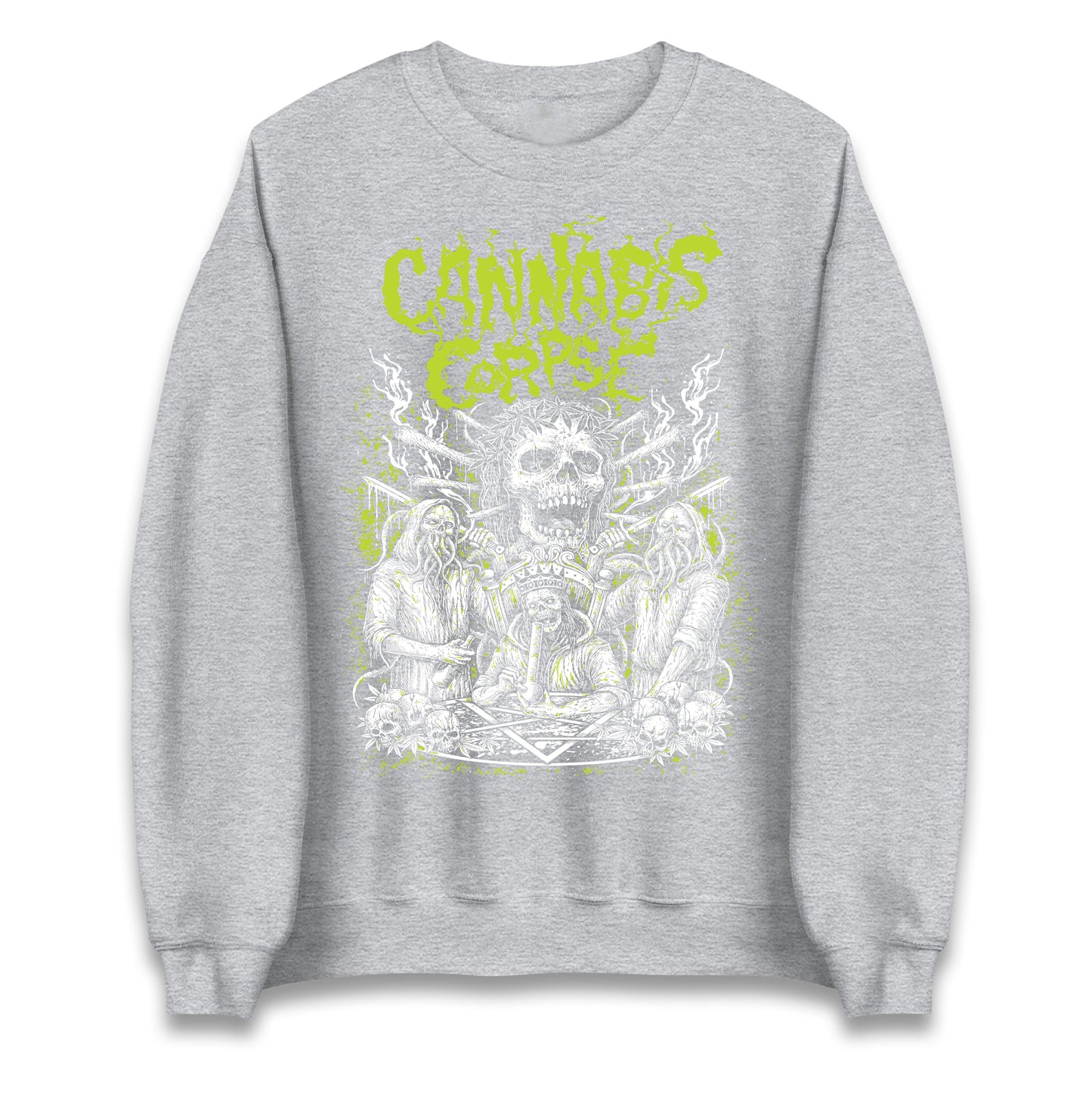 Cannabis Corpse Band Jumper 