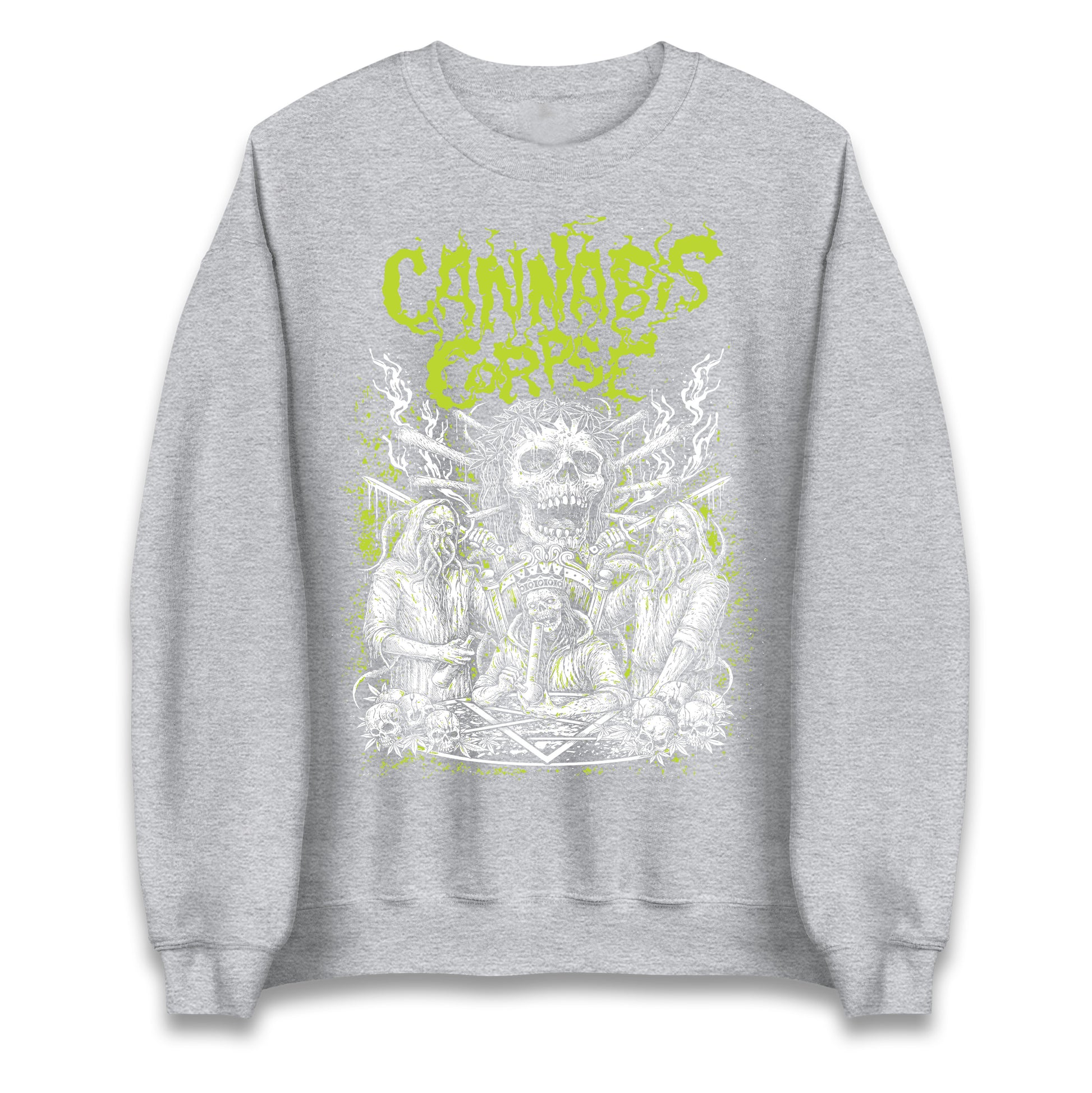 Cannabis Corpse Band Jumper 