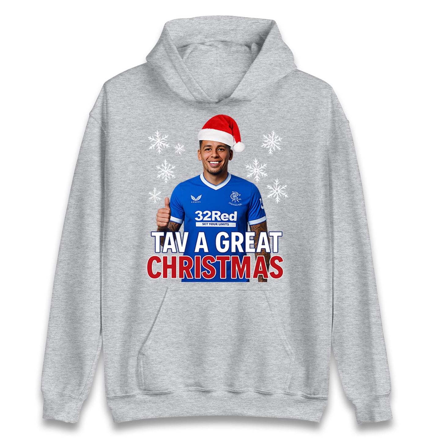Tav a Great Christmas Rangers Hoodie