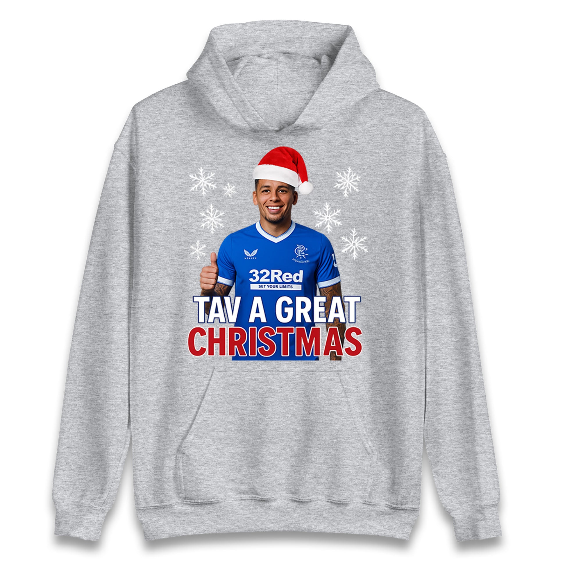 Tav a Great Christmas Rangers Hoodie