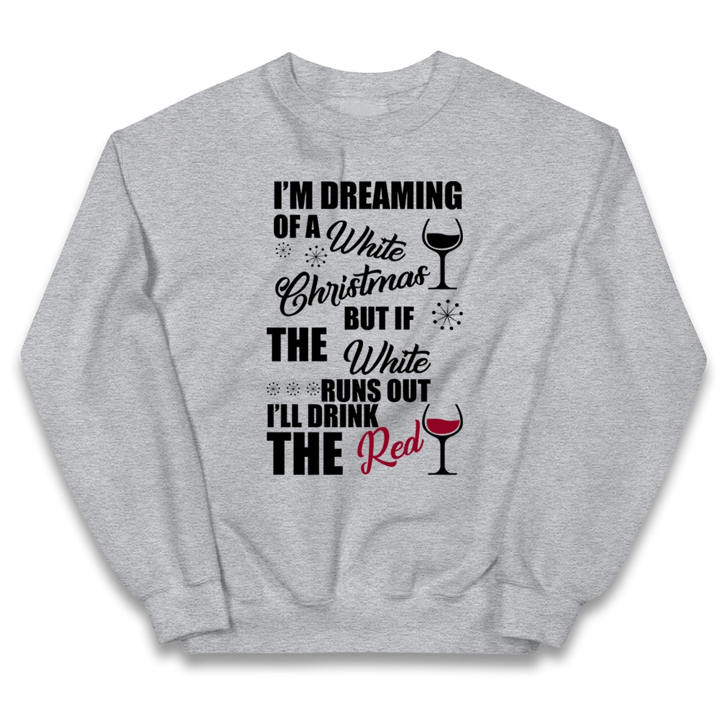 Wine Christmas Kids Jumper