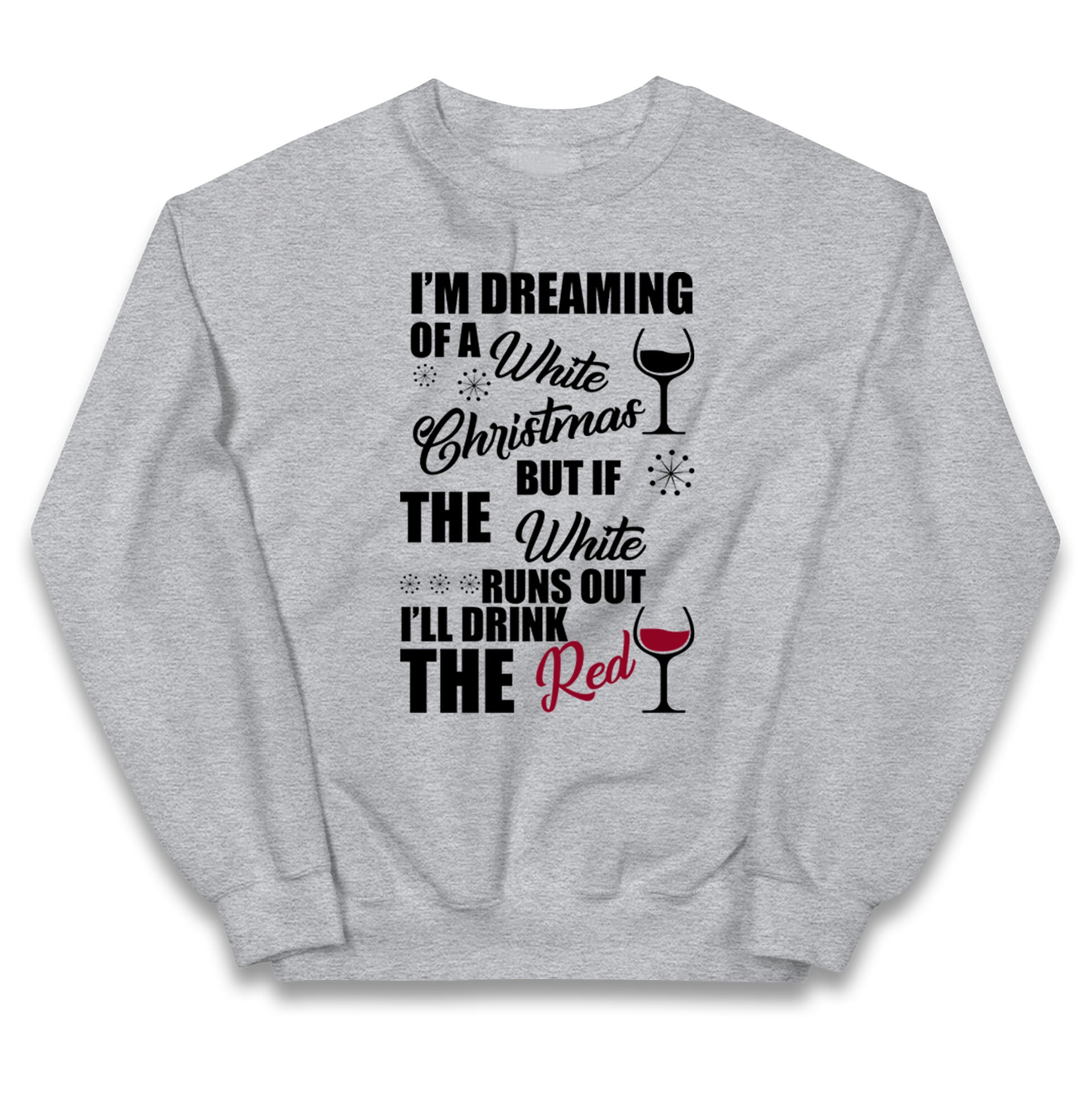 Wine Christmas Kids Jumper
