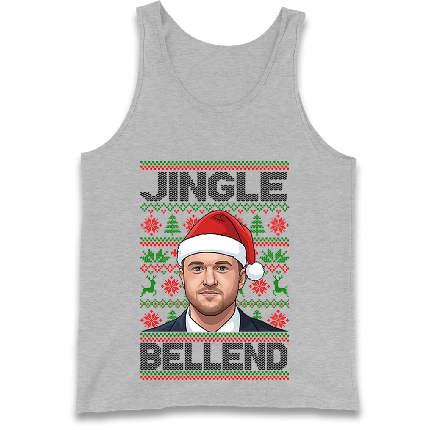 Tommy Robinson Jingle Bell Tank Top