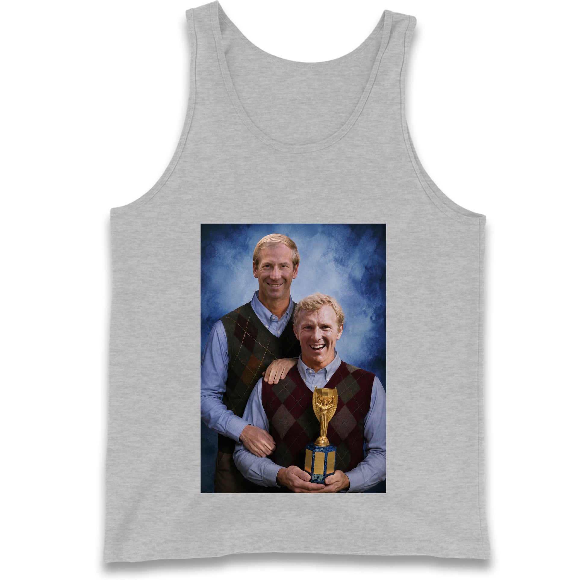 Bobby Moore Bobby Charlton Step Brothers Style England 1966 Tank Top