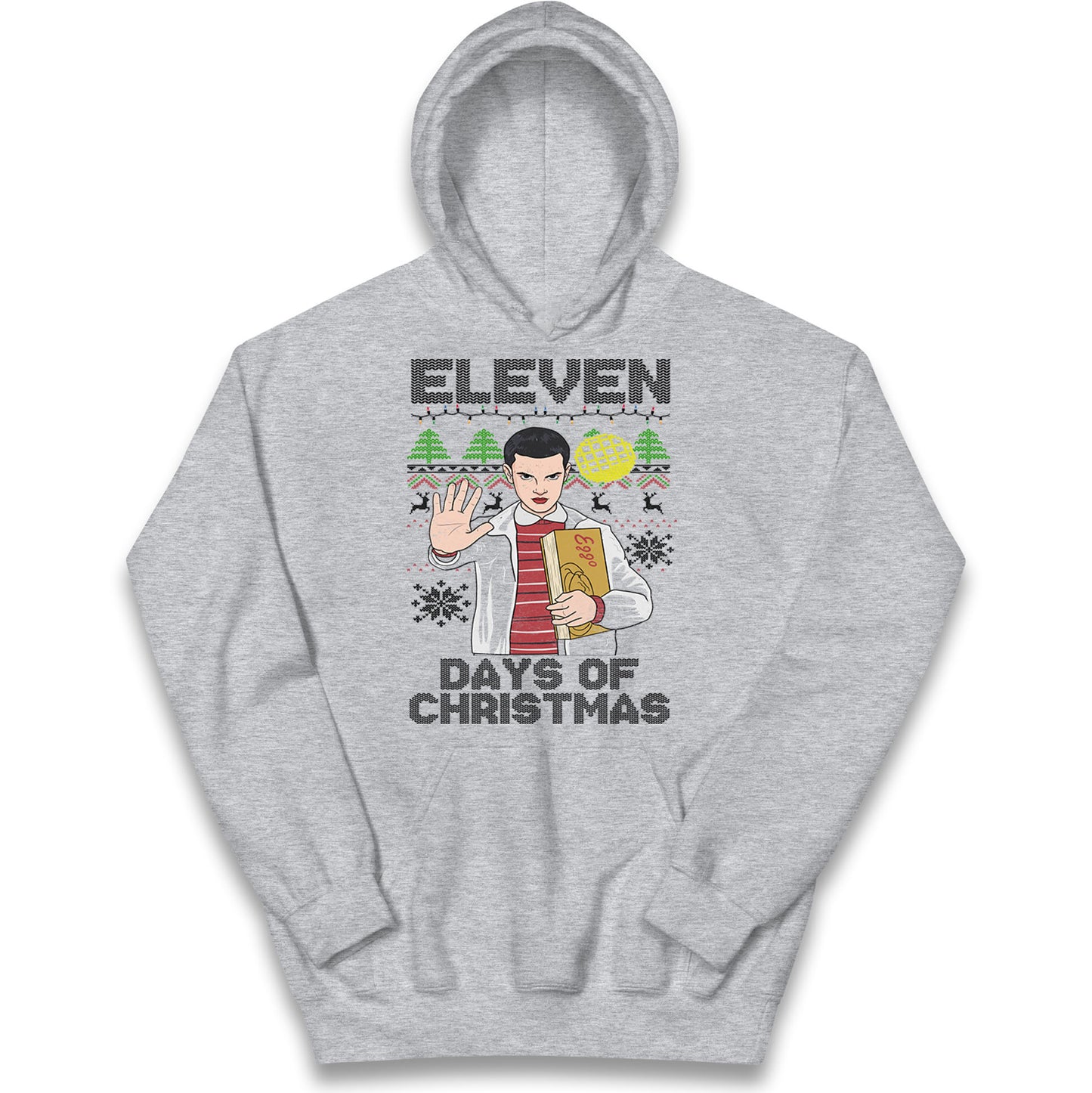 Eleven Christmas Kids Hoodie