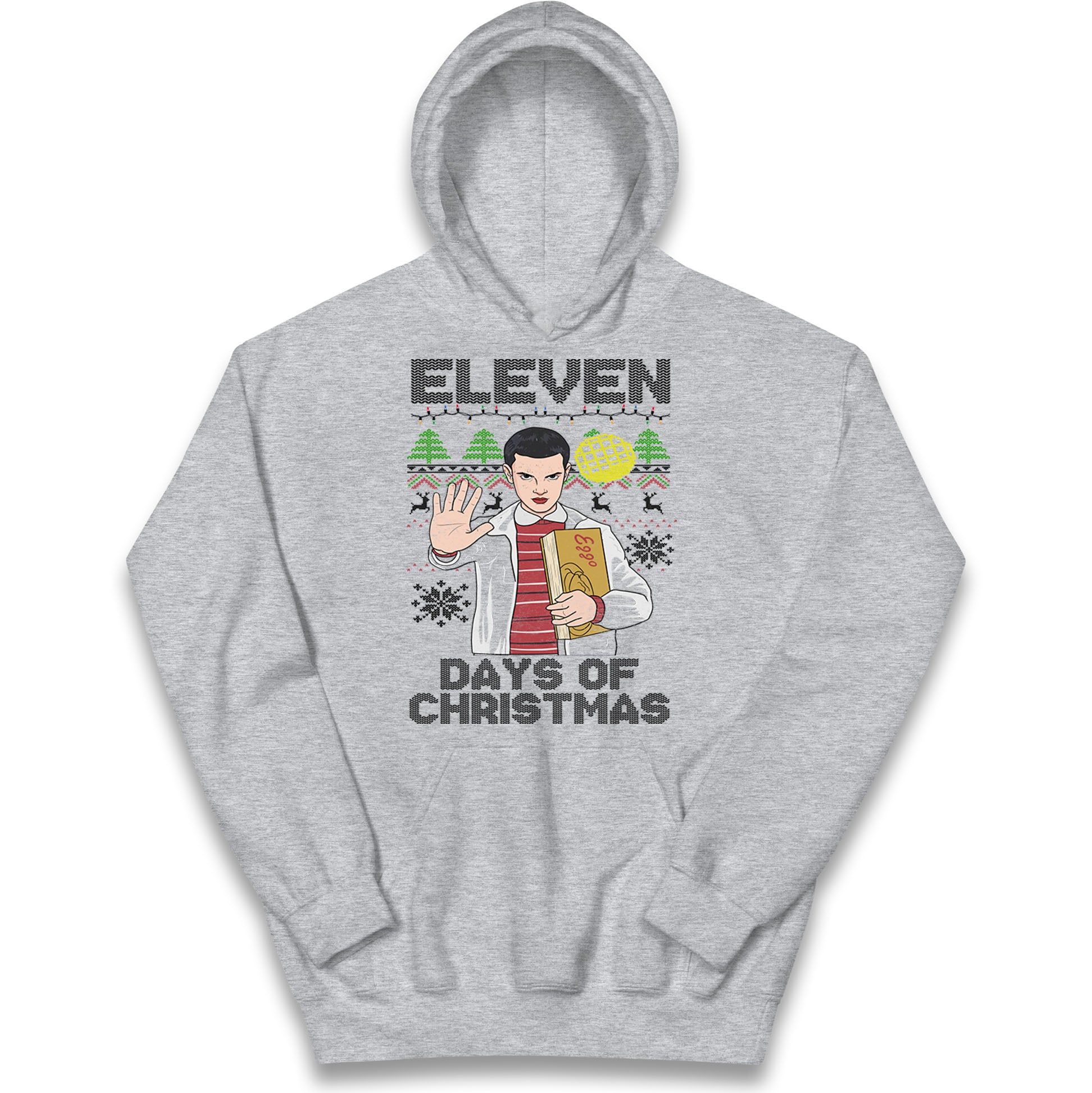 Eleven Christmas Kids Hoodie