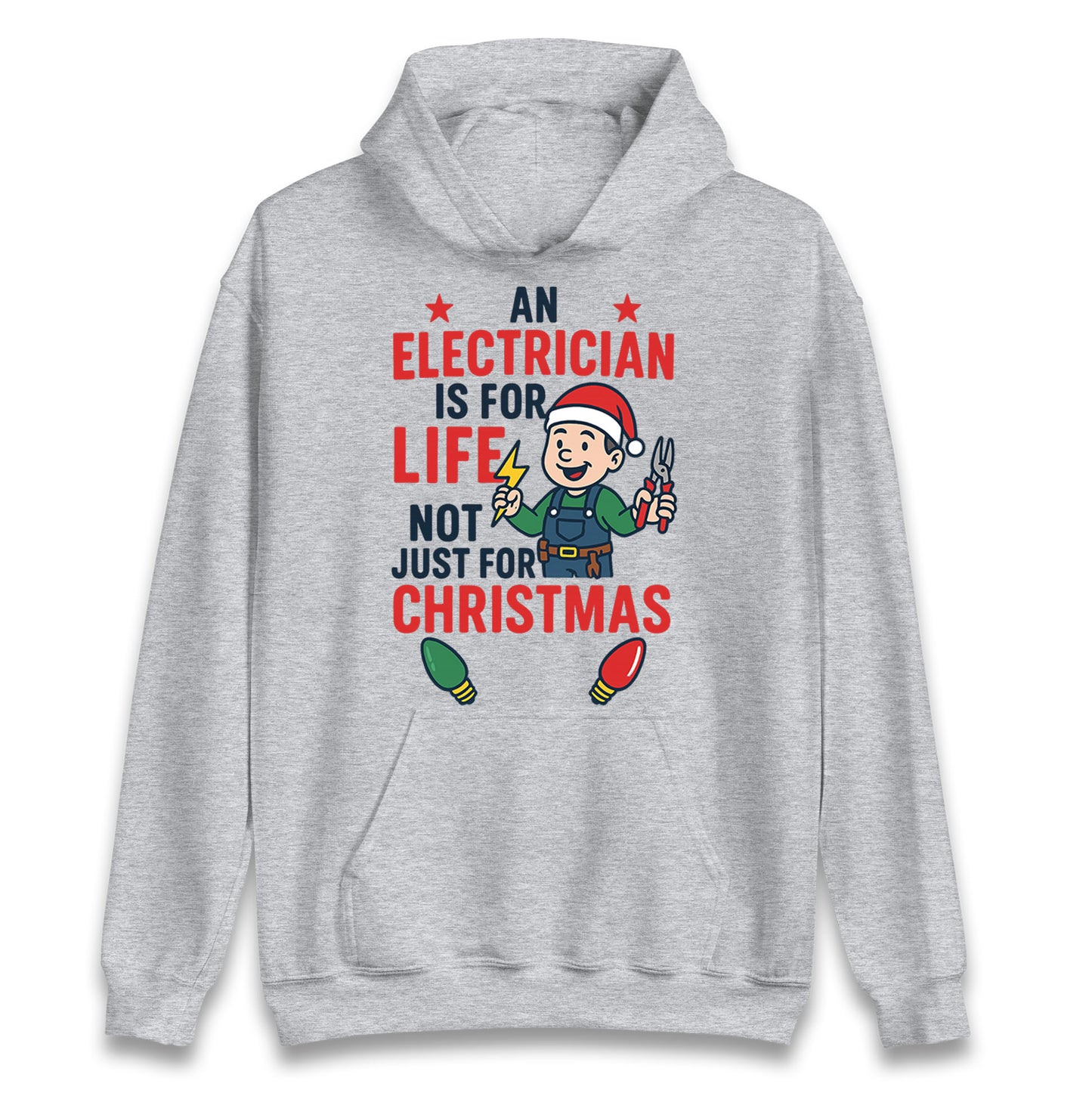 Electrician Christmas Hoodie