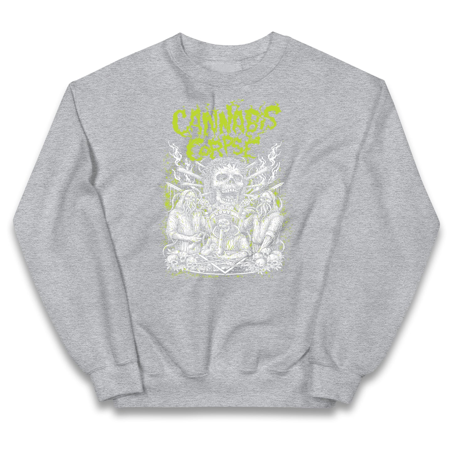Cannabis Corpse Band Kids Jumper
