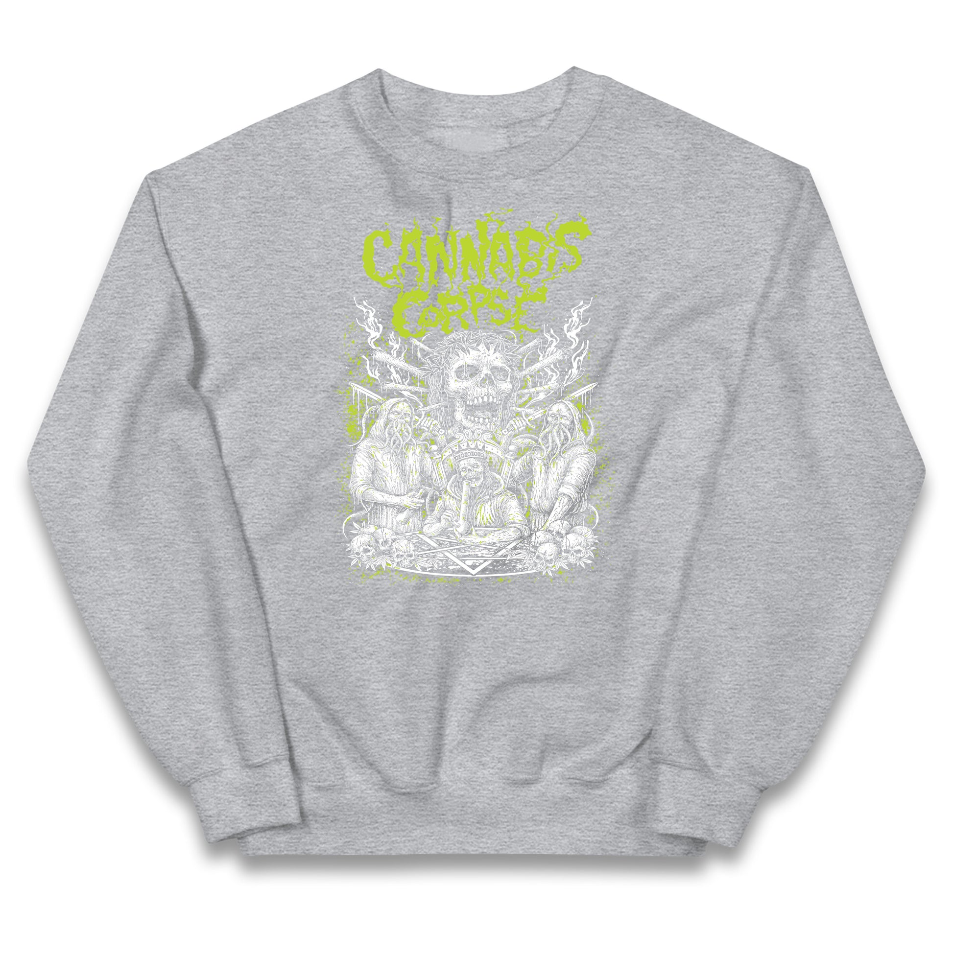 Cannabis Corpse Band Kids Jumper