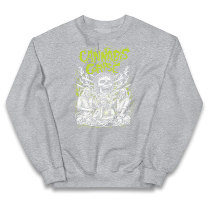 Cannabis Corpse Band Kids Jumper