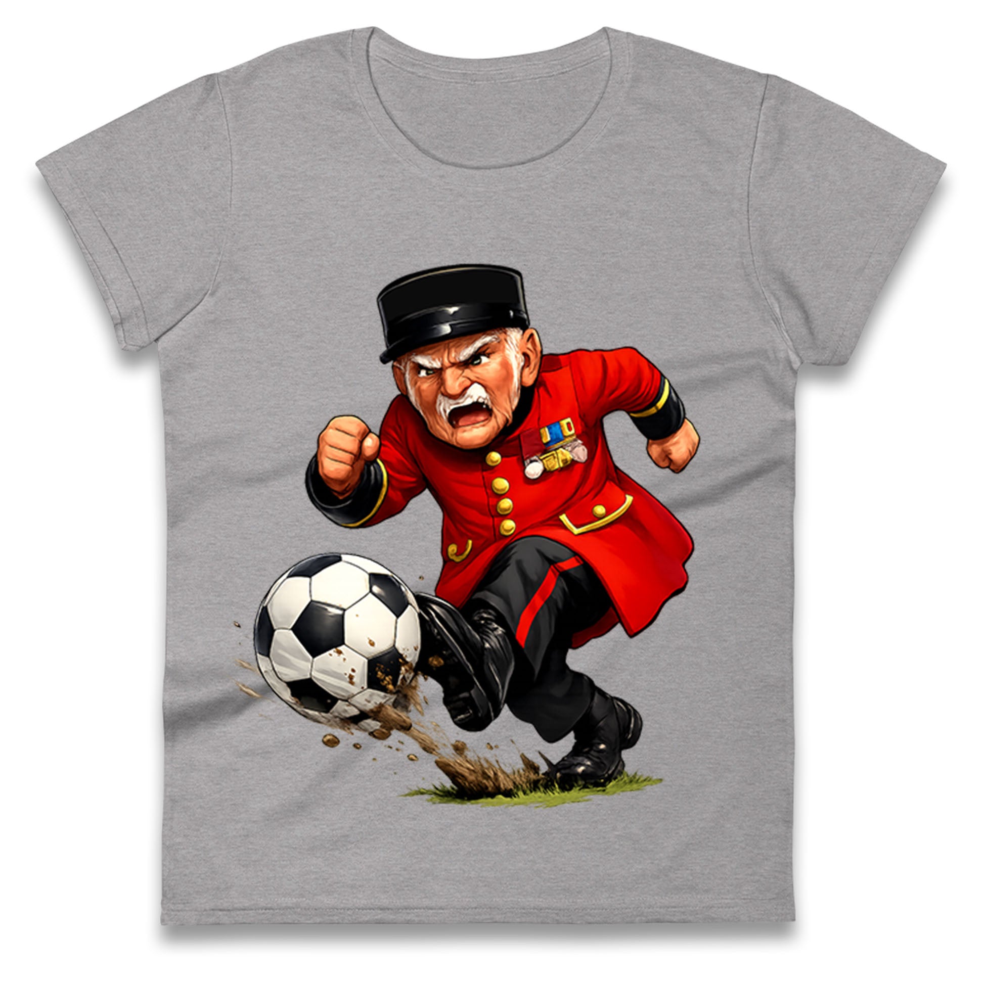 Retro Chelsea FC Ladies T Shirt