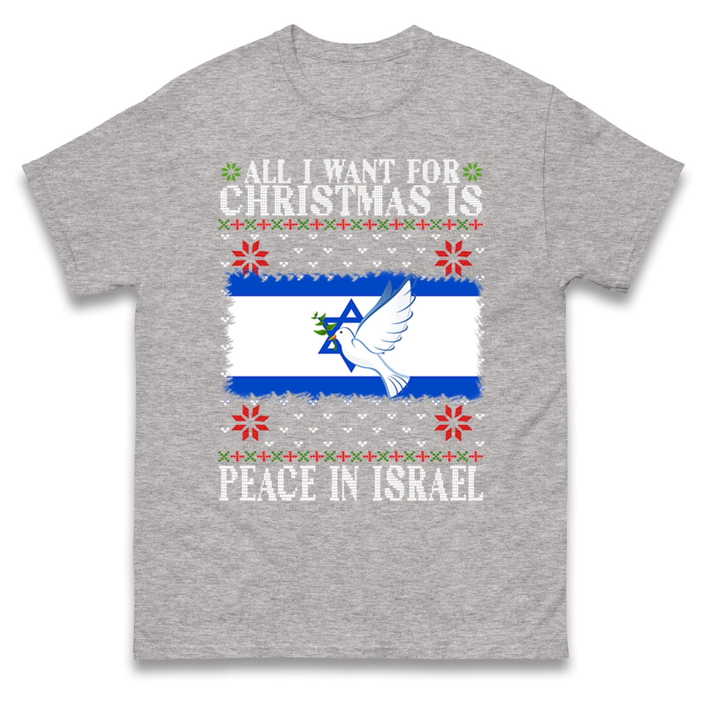 peace in israel t shirt