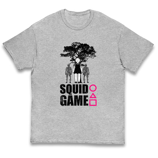 Squid Game Young-hee Doll & Guards T Shirt