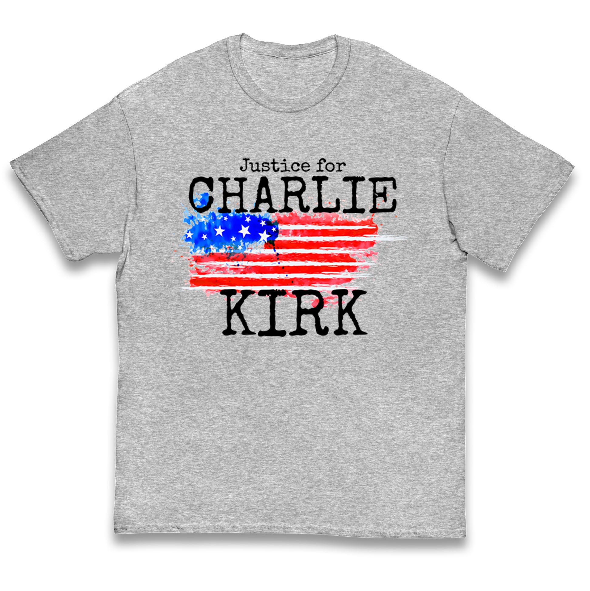 Justice For Charlie Kirk Kids T Shirt