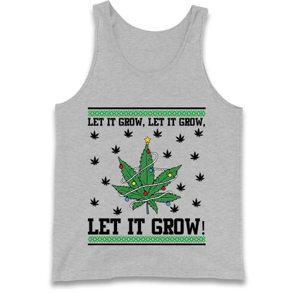 Cannabis Christmas Tank Top