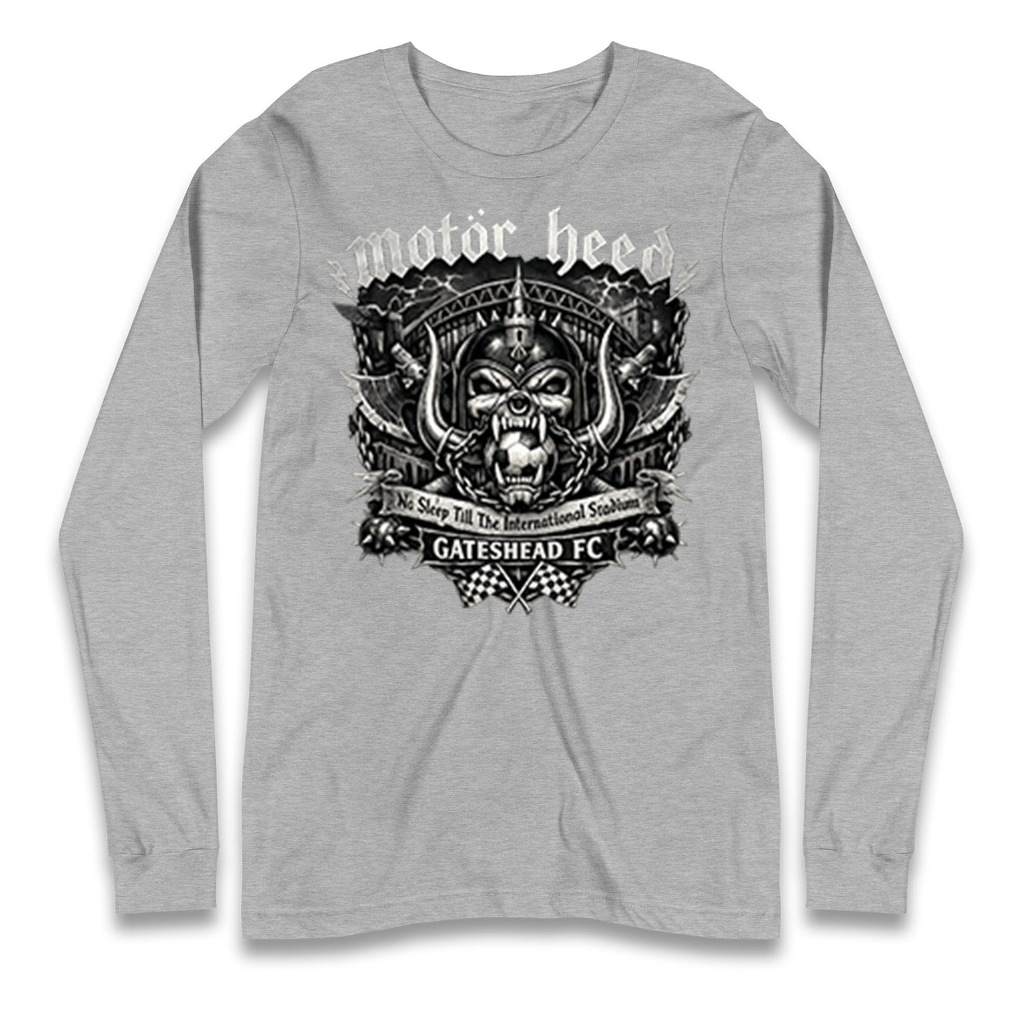 Gateshead Motor Heed Football Longsleeve T Shirt