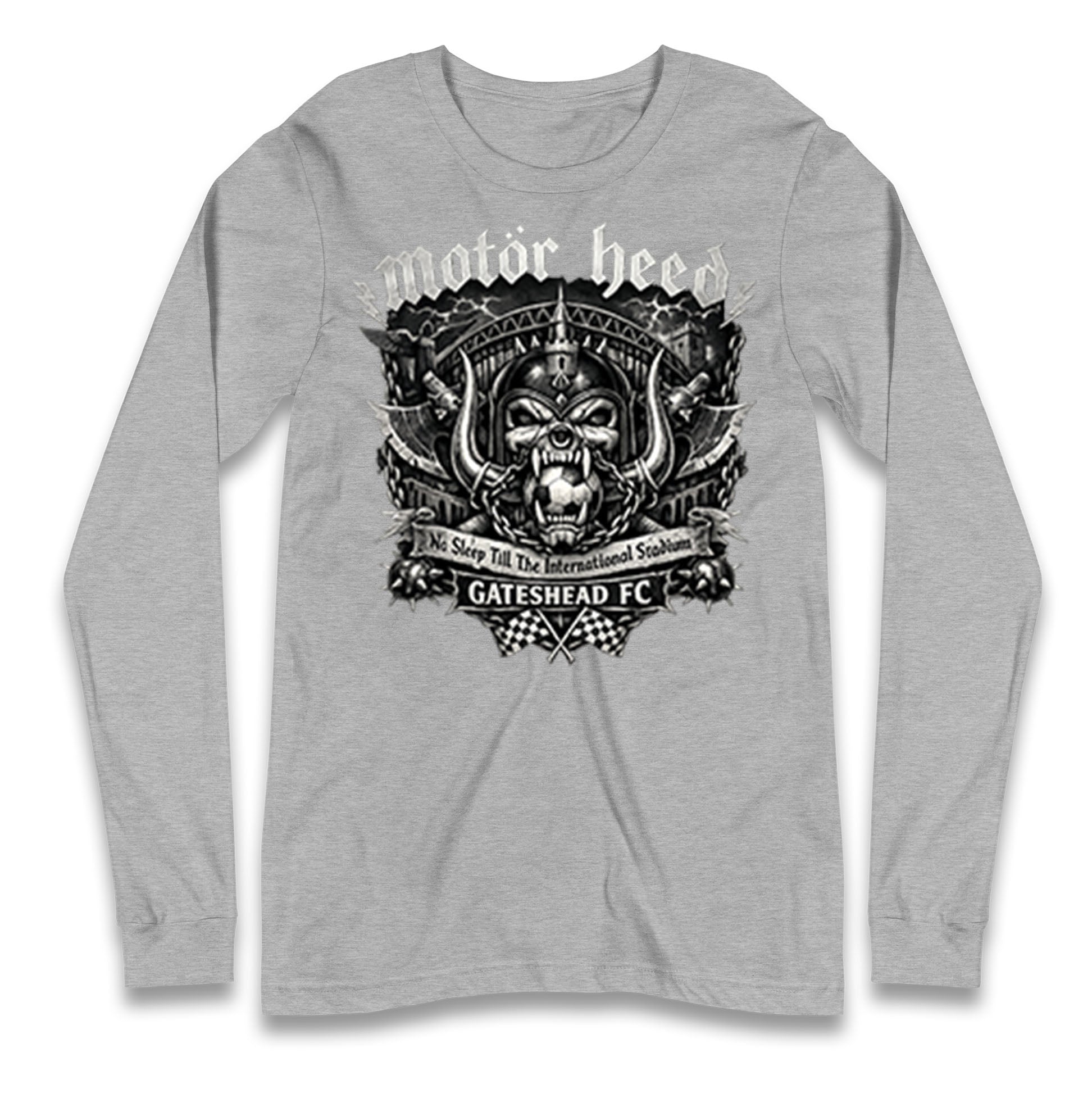 Gateshead Motor Heed Football Longsleeve T Shirt