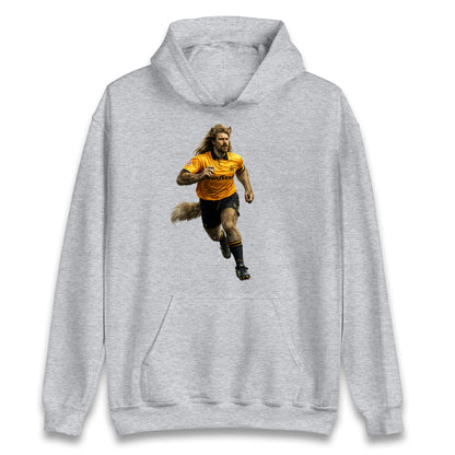 Retro John The Wolf Wolves Football Hoodie