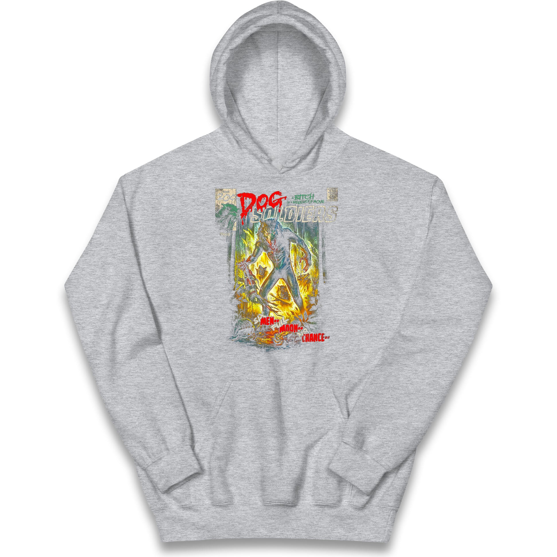 Dog Soldiers A Bitch Of A Werewolf Kids Hoodie