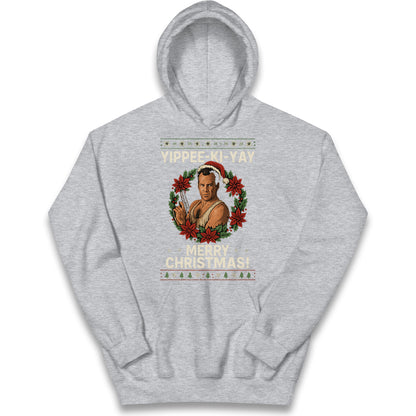 Yippee-Ki-Yay Die Hard Kids Hoodie