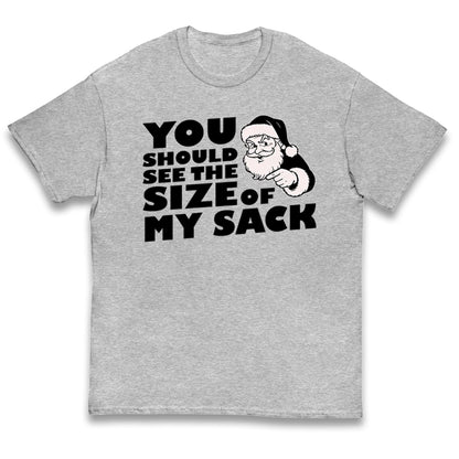 Santas Sack Kids T Shirt