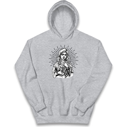 Mary Mother Of God Kids Hoodie