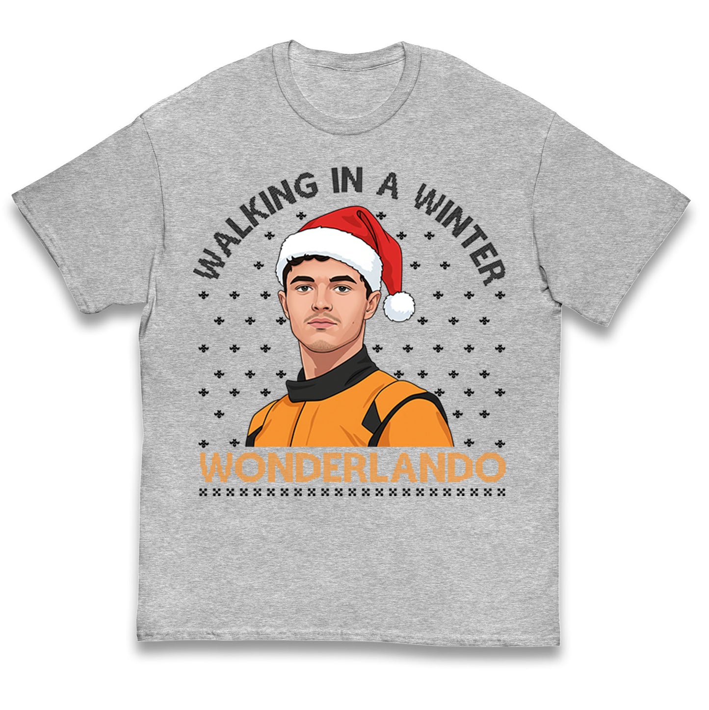 Lando Norris Christmas Kids T Shirt