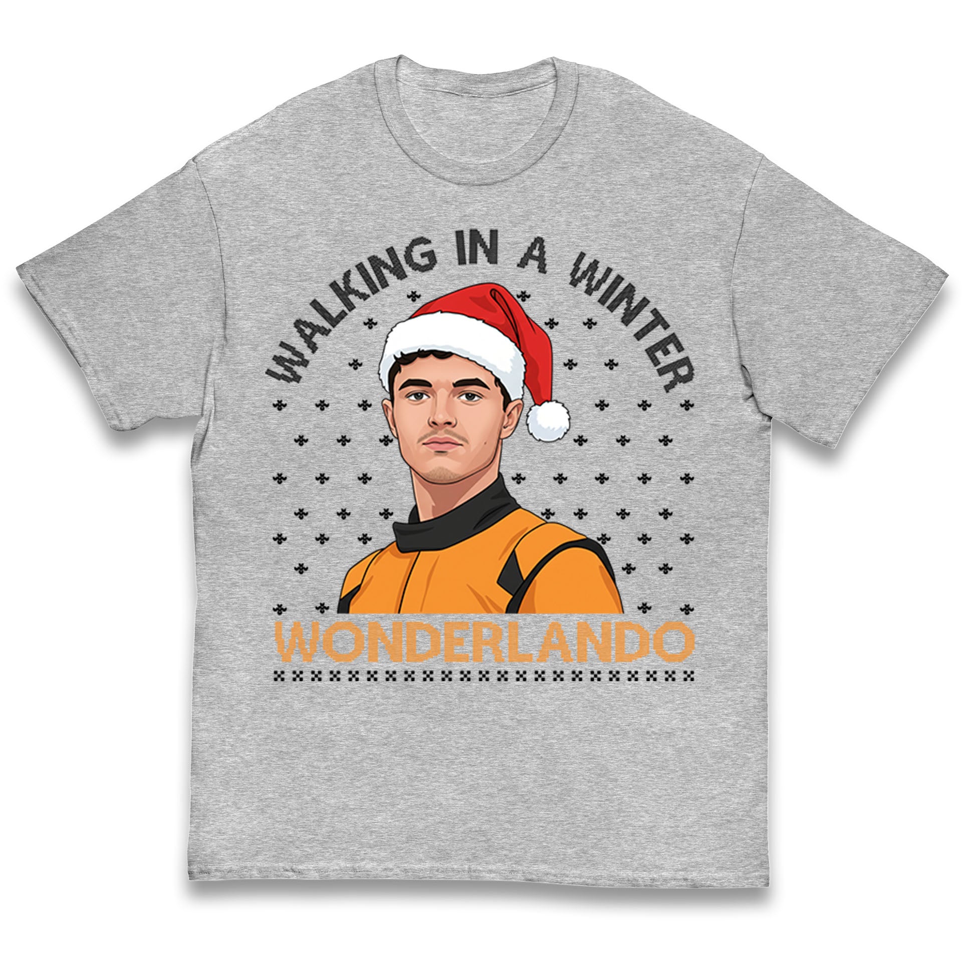 Lando Norris Christmas Kids T Shirt