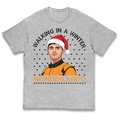 Lando Norris Christmas Kids T Shirt