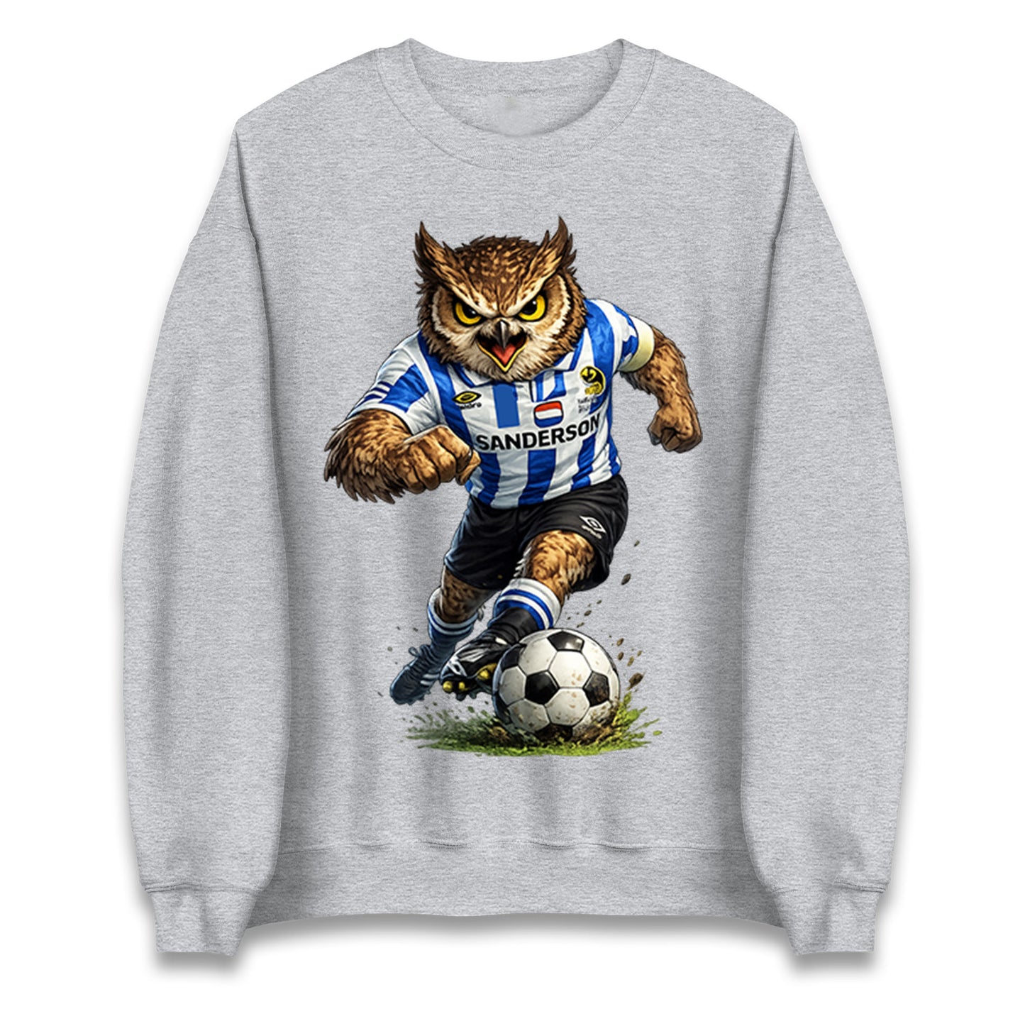 Retro Sheffield Wednesday Jumper