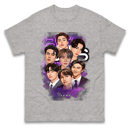 BTS K POP T Shirt 