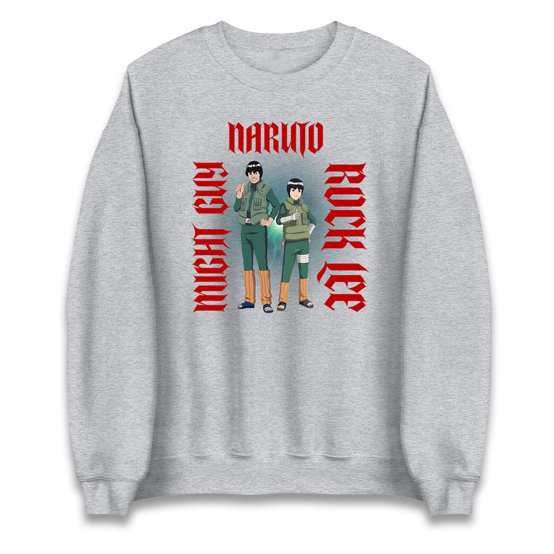 Naruto Might Guy And Rock Lee Sweatshirt