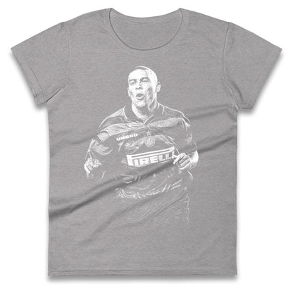Ronaldo Inter Milan Ladies T Shirt