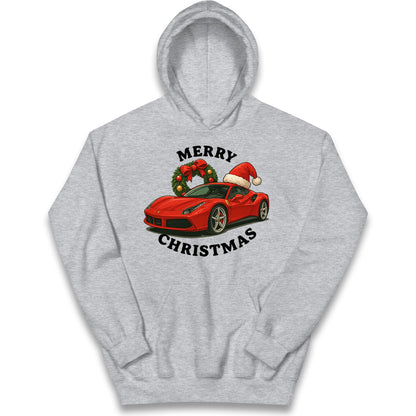 Ferrari Christmas Kids Hoodie