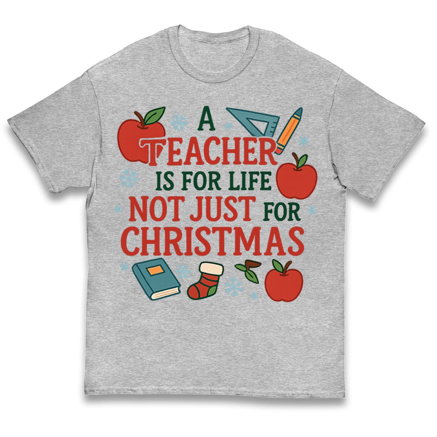 Teacher Christmas Kids T Shirt