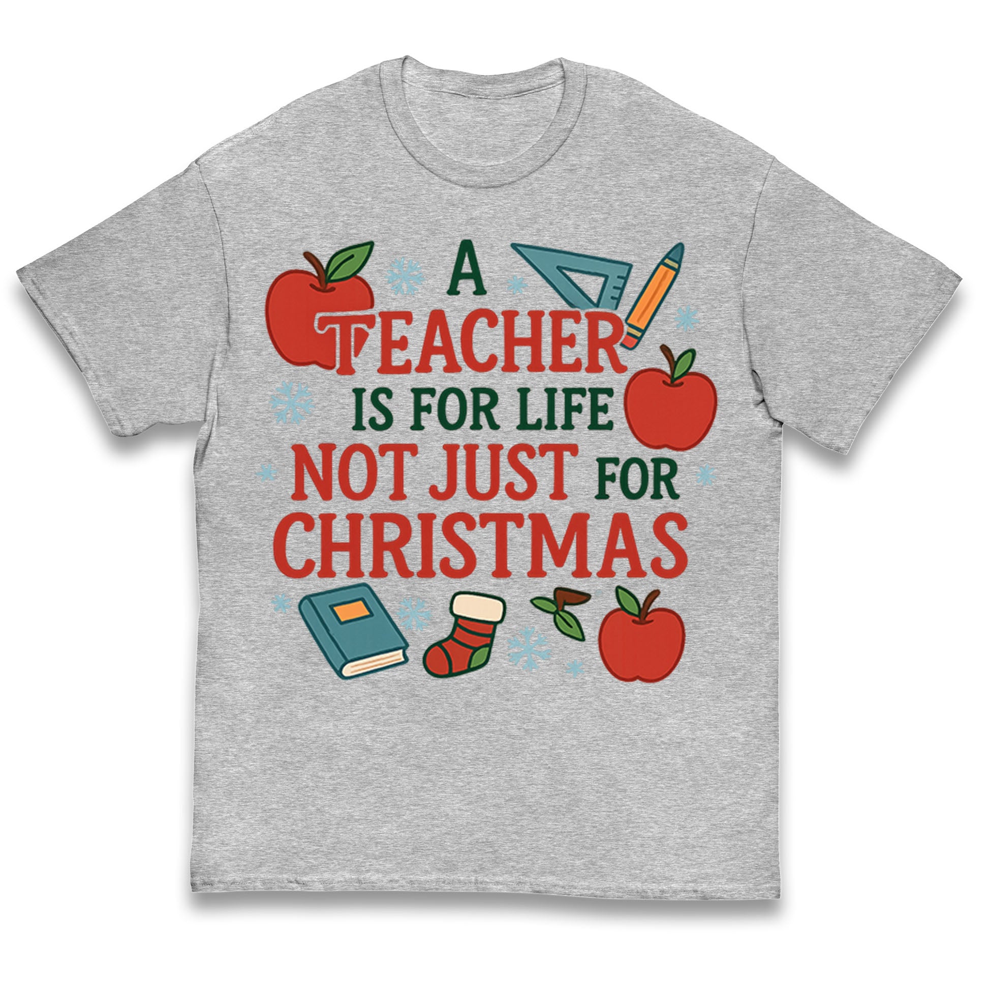 Teacher Christmas Kids T Shirt