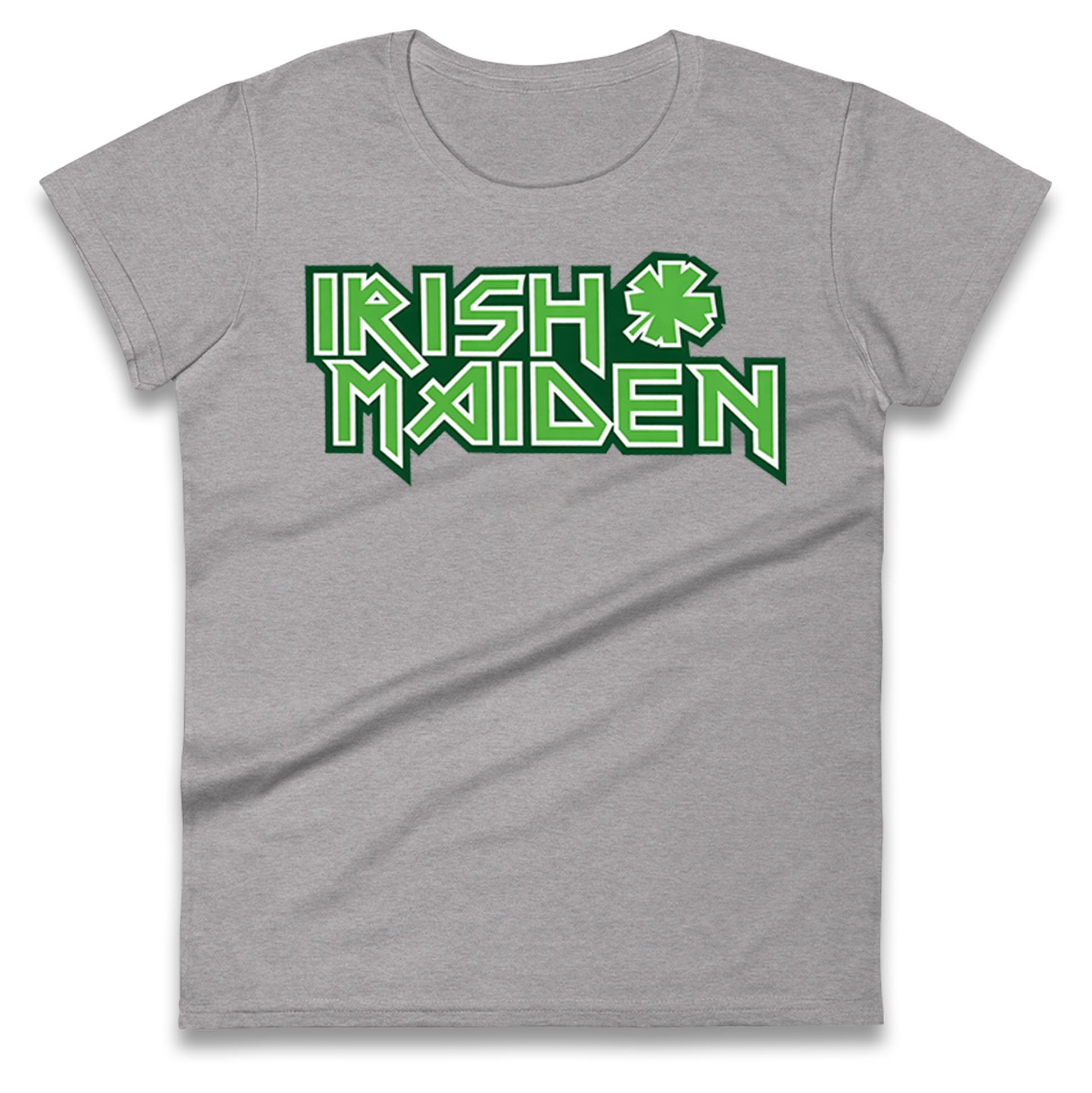 Irish Maiden St Patricks Day Ladies T Shirt