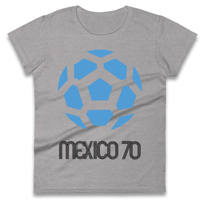 Mexico 1970 World Cup Ladies T Shirt