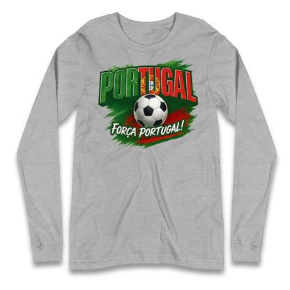 Portugal Retro World Cup Longsleeve T Shirt