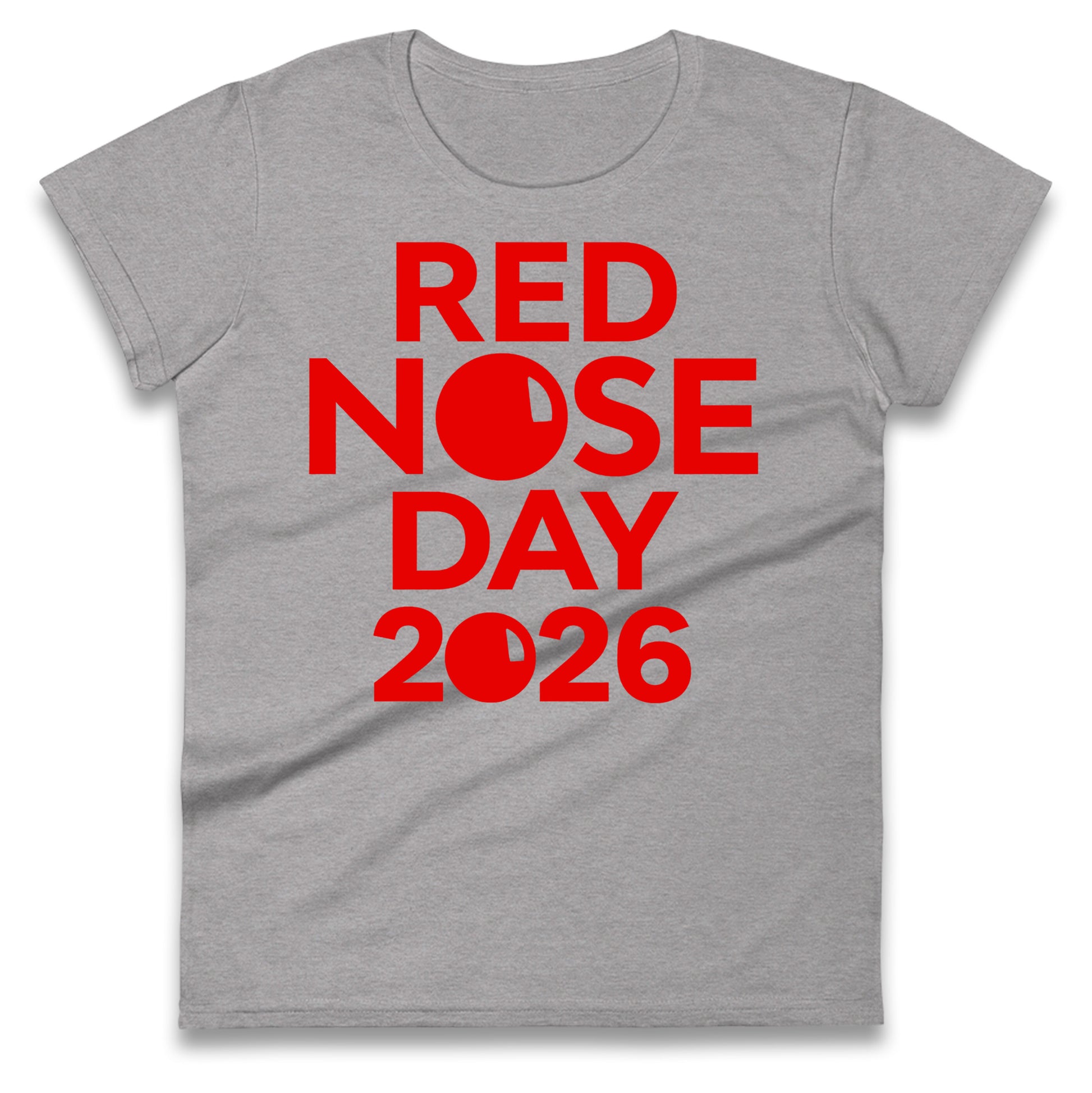 Red Nose Day 2026 Ladies T Shirt