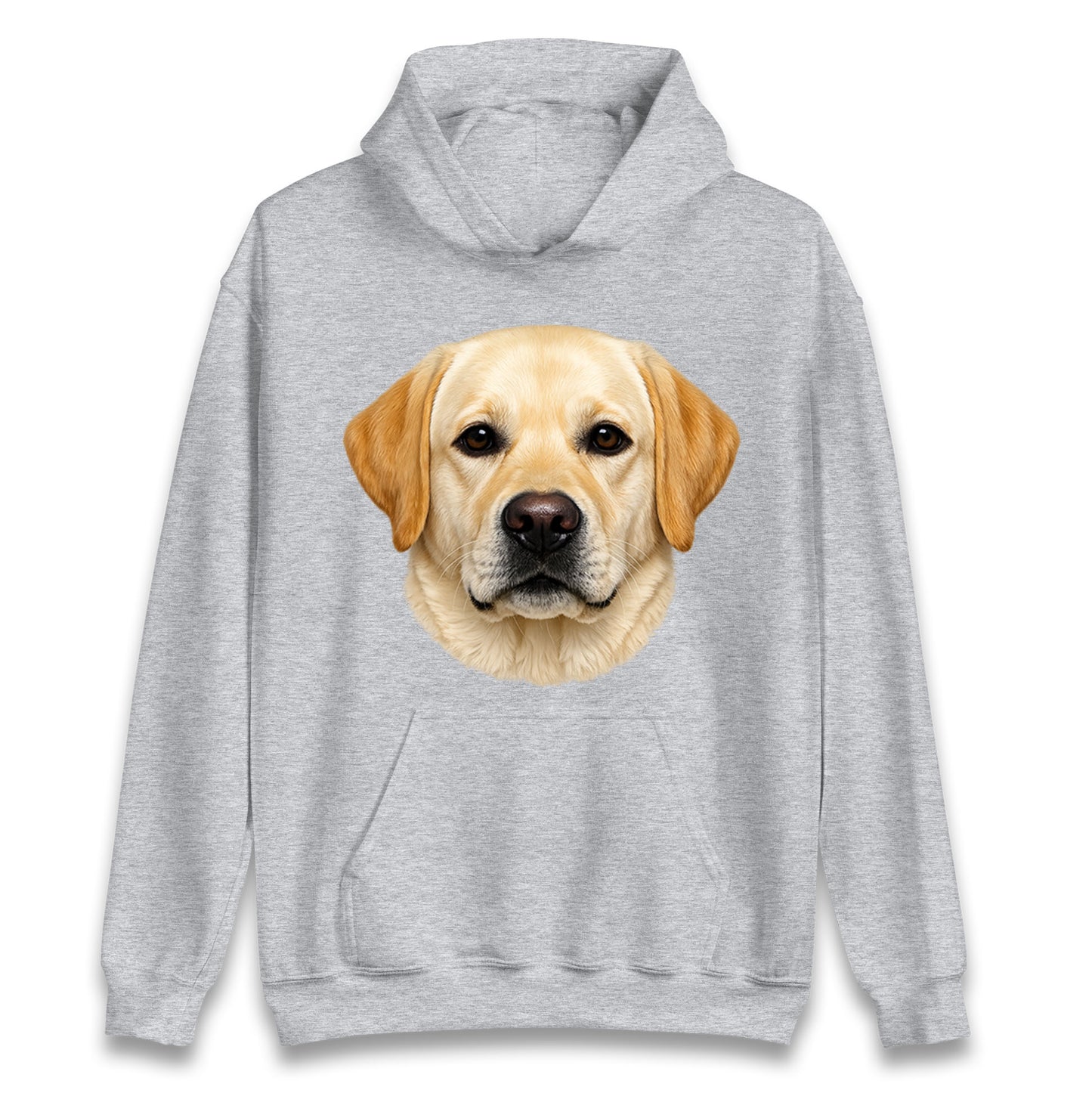 Labrador Dog Face Hoodie