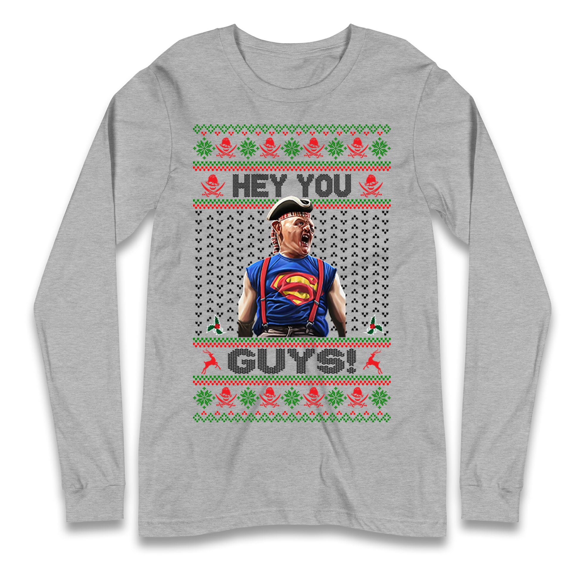 Goonies Sloth Christmas Longsleeve T Shirt