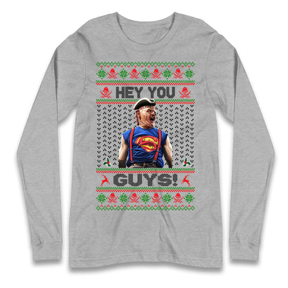 Goonies Sloth Christmas Longsleeve T Shirt