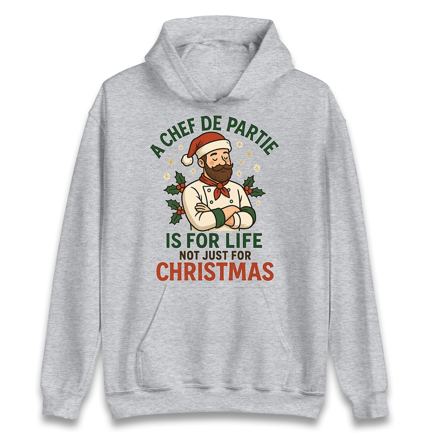 Chef De Partie Christmas Hoodie
