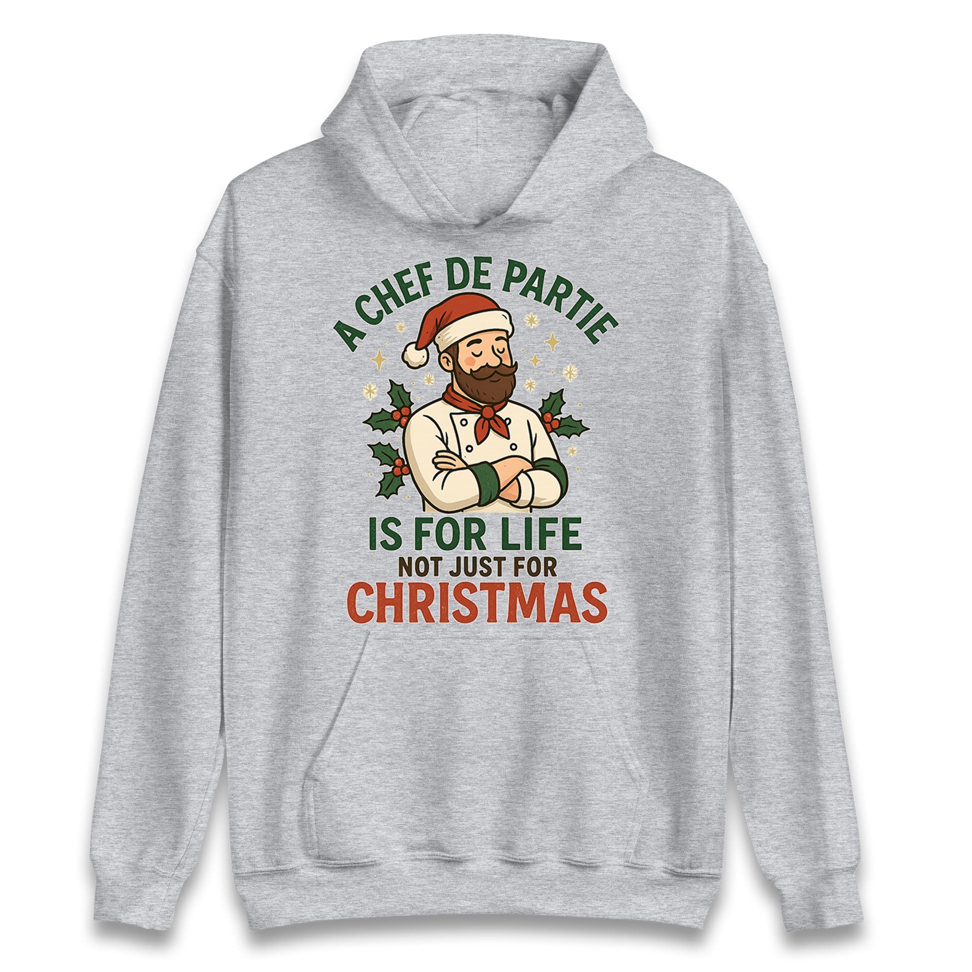 Chef De Partie Christmas Hoodie