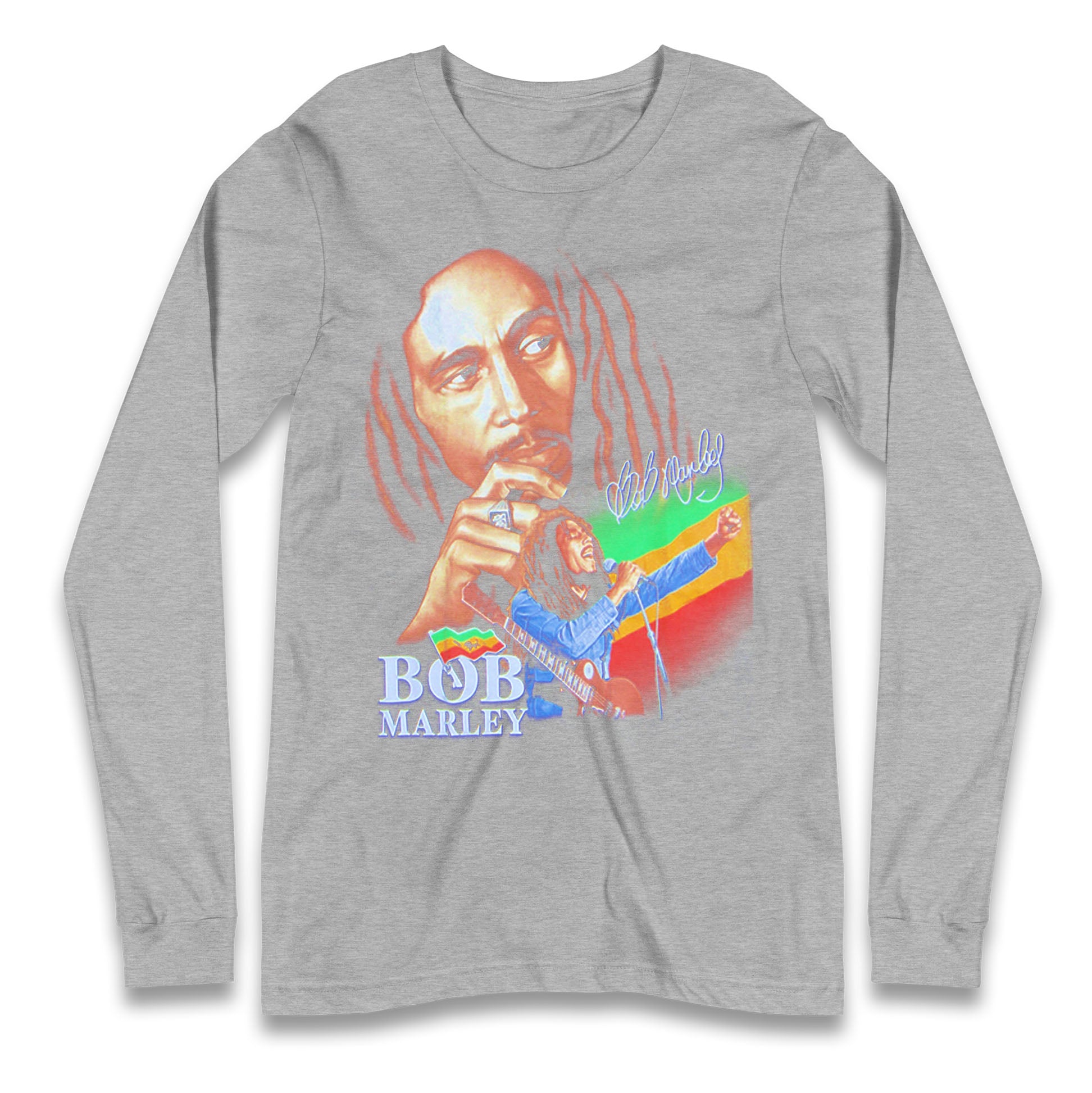 Bob Marley Iron Like A Lion Longsleeve T Shirt