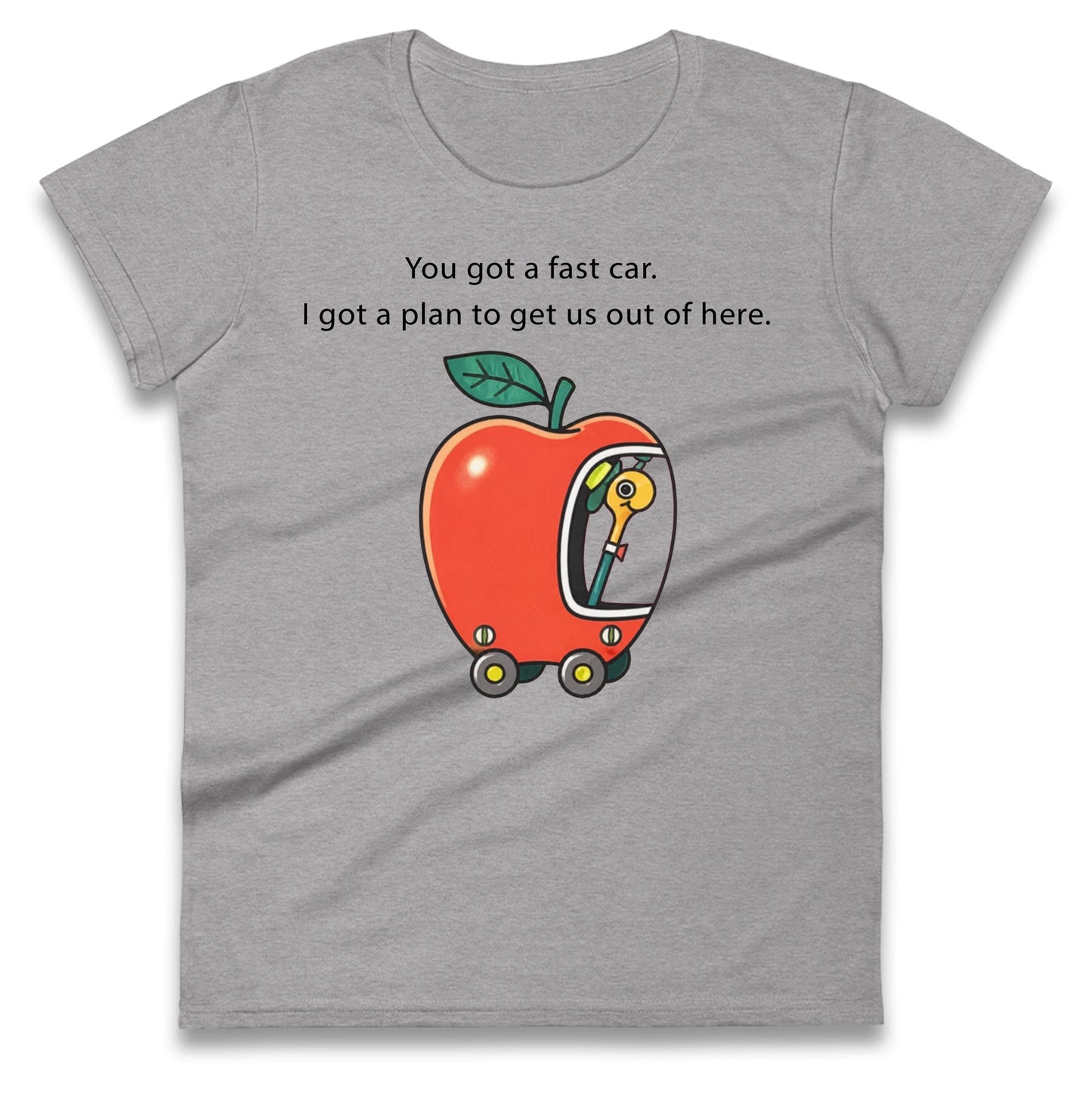 Fast Car Ladies T Shirt