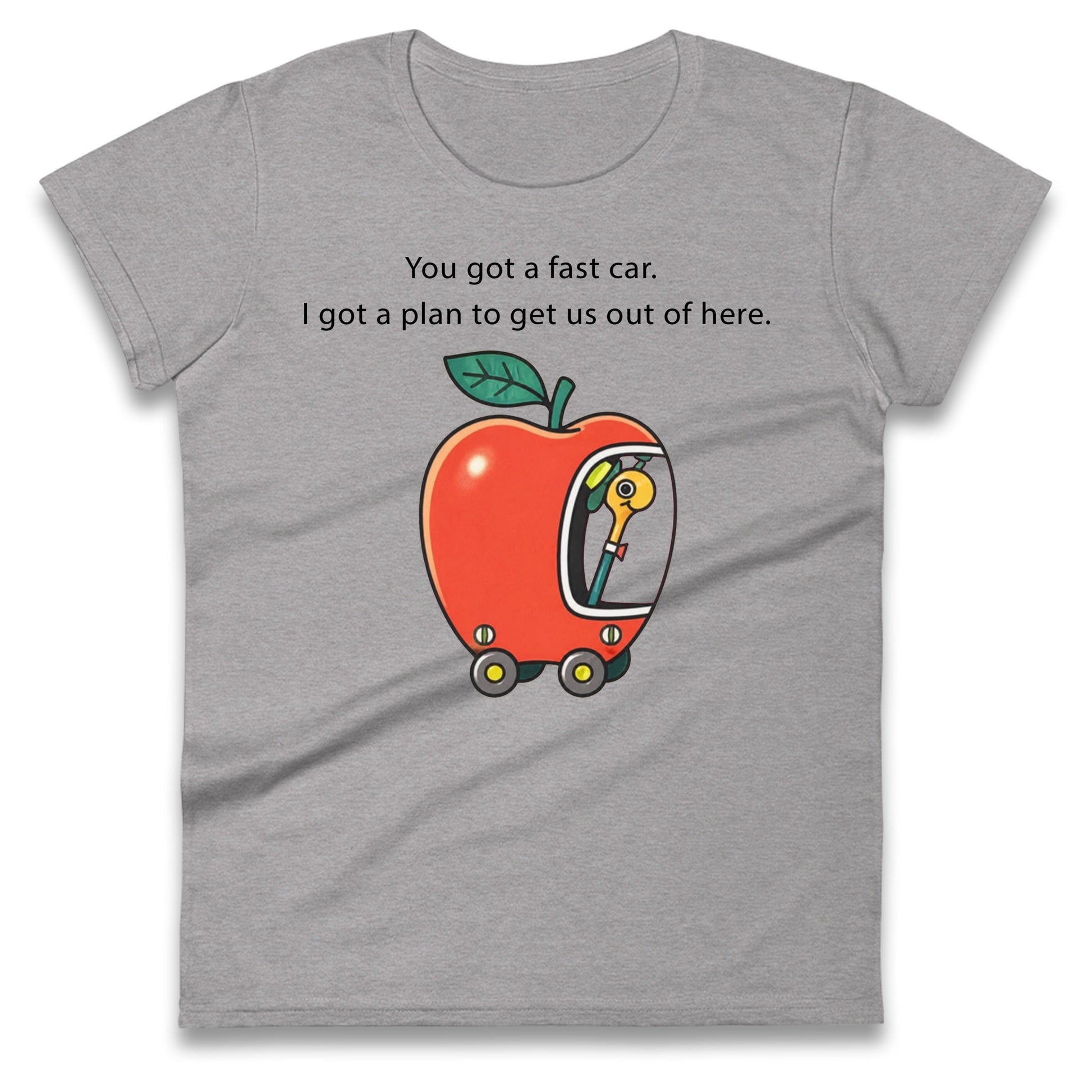 Fast Car Ladies T Shirt