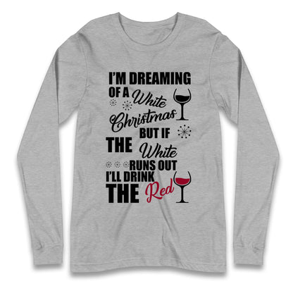 Wine Christmas Longsleeve T Shirt
