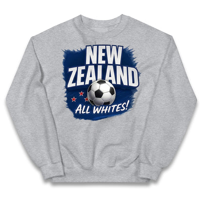 New Zealand Retro World Cup Kids Jumper